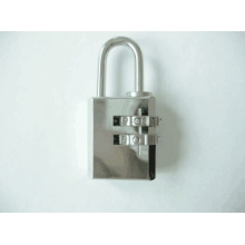 21mm Chrome Plated Brass Combination Padlock (110212)